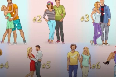 REŠITE TEST! Koji zaljubljeni par sa slike je najsrećniji: Vaš odgovor će otkriti kakvi ste u ljubavi!