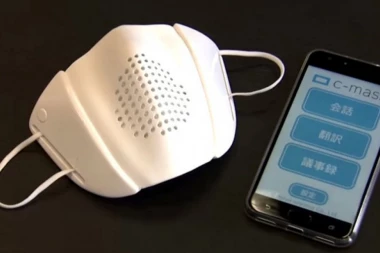 Japanski izum u doba korone: Pametna maska prevodi govor na osam jezika