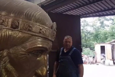 (VIDEO) Čuveni ruski skulptor o svom remek-delu: Stefan Nemanja će biti najbolji u svetu!