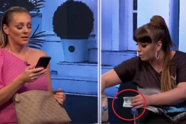 HIT SNIMAK: Dok je Anabela gledala u telefon, Miljana joj uzela sav novac sa stola!