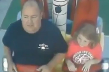 URNEBESAN VIDEO! Tata je zbog ćerke pristao na ludost, a onda se UNEZVERIO od vrištanja!