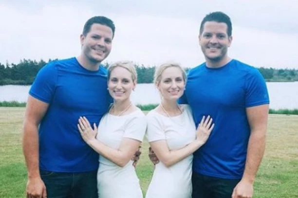 PORODIĆEMO SE U ISTO VREME! Sestre bliznakinje se udale za braću blizance: Pravili su zajedno svadbu, a sada su u isto vreme objavile radosne vesti