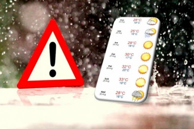 KIŠA I SUNCE ĆE SE SMENJIVATI KAO NA TRACI! Vremenska prognoza za sledeću nedelju