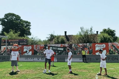 (FOTO) SPORTSKE IGRE MLADIH SRBIJE: Deca UŽIVALA uz Nemanju Matića!