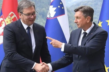 (FOTO) Vučić na ručku sa predsednikom Slovenije
