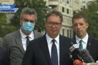 BORBA SE NASTAVLJA! Vučić iz Vašingtona: Nećemo prihvatiti nezavisnost Kosova i Metohije