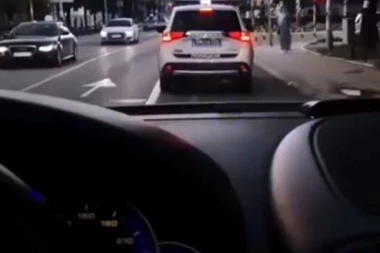 (VIDEO) LUDAČKI SNIMAK: Novopazarac BEŽAO OD POLICIJE i sve zabeležio telefonom