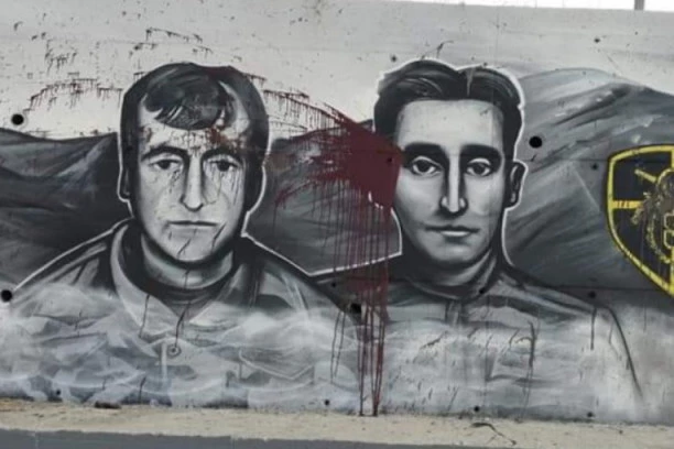 BRUKA I SRAMOTA! Uništeni murali herojima sa Košara