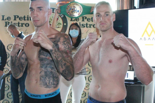 (FOTO) Održano zvanično merenje boksera za spektakl u Obrenovcu - odbrana titule WBC Mediterana