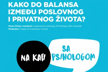 Počeo jesenji ciklus tribina Hemofarm fondacije „Na kafi sa psihologom” Tema: Kako do balansa između poslovnog i privatnog života?