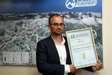 Jahorini priznanje "Zvezda turizma"