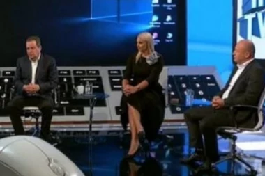 (FOTO) PRVO POJAVLJIVANJE POSLE SKANDALA: General Simić sa pocepanom usnom u Hit Tvit-u