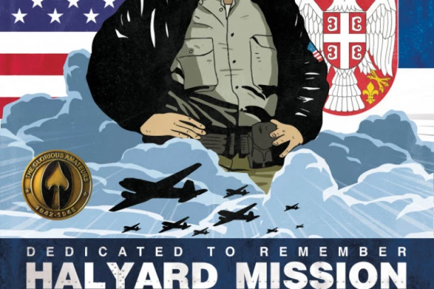 Podignuto obeležje NIKU LALIĆU, SRPSKOM PILOTU U AMERIČKOJ AVIJACIJI, heroju Drugog svetskog rata i SARADNIKU DRAŽE MIHAJLOVIĆA