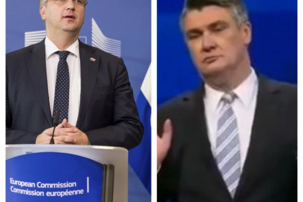 SVAĐA PREDSEDNIKA I PREMIJERA U HRVATSKOJ PREVRŠILA SVAKU MERU! Milanović pozvao Plenkovića da izmere čiji je duži! OVAJ MU PORUČIO DA JE NJEGOV 32!