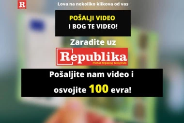 (VIDEO) ON JE OSVOJIO 100 EVRA! Danas je za čitaoca Republike i Srpskog telegrafa poseban dan!