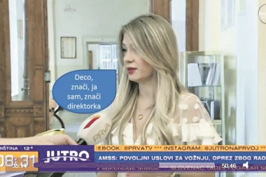 MEGA BLAM direktorke Treće beogradske gimnazije u jutarnjem programu: Ne može da sastavi rečenicu, počela da muca