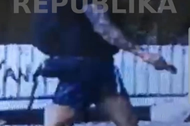 (EKSKLUZIVNE FOTOGRAFIJE) Snimak ubice "kavčanina" dok beži kroz Beograd: Lovrenović samo desetak minuta pošto je razneo Stojanovića!