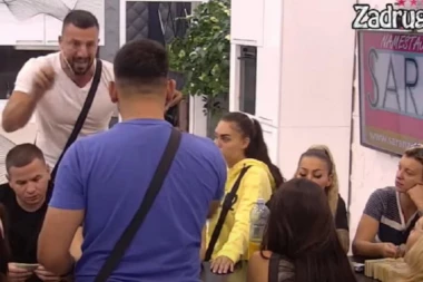 Ponovo haos: Tomović umalo nasrnuo na Boru Santanu, zadrugari ponovo u panici!