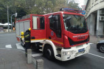 LOKALIZOVAN POŽAR NA BANJICI: Zapalio se tramvaj, vatrogasci hitno reagovali