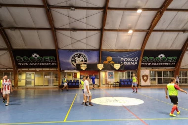 Futsal spektakl u "Posco areni" na Carevoj Ćupriji