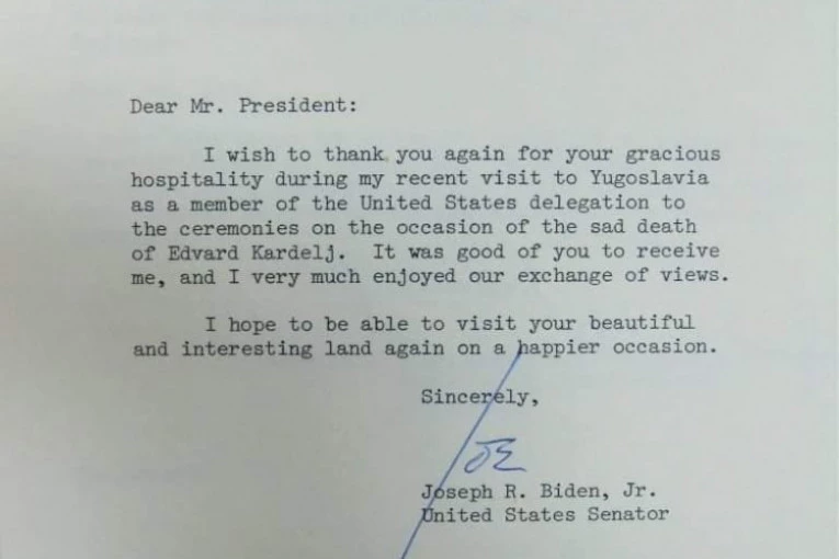 NEĆETE VEROVATI! Ovako je kandidat za predsednika Amerike PISAO TITU!