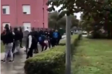 (VIDEO) ZADOJENI MRŽNJOM! Brutalan napad na đake u Vukovaru - KRIVI SAMO ZATO ŠTO SU SRBI!