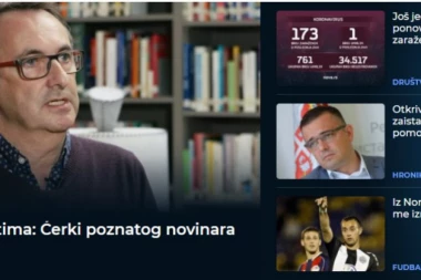 DNO DNA! NOVI SKANDAL NOVE: Besraman naslov na opozicionom portalu - BRUKA!