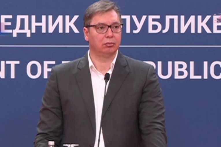 Vučić: Albanci očekuju da neko pritisne Srbiju, a Srbija kaže evo nema problema