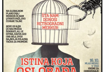 Poklanjamo magazin "Astro": Retrogradni Merkur otkiće nam gorku istinu koja oslobađa