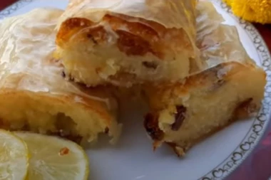 (RECEPT) PRSTE DA POLIŽEŠ: Pita sa kokosom i suvim grožđem