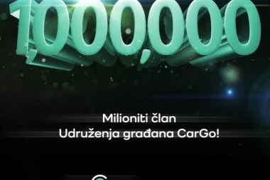 Veliki CarGo jubilej: 1.000.000 članova za godinu i po dana