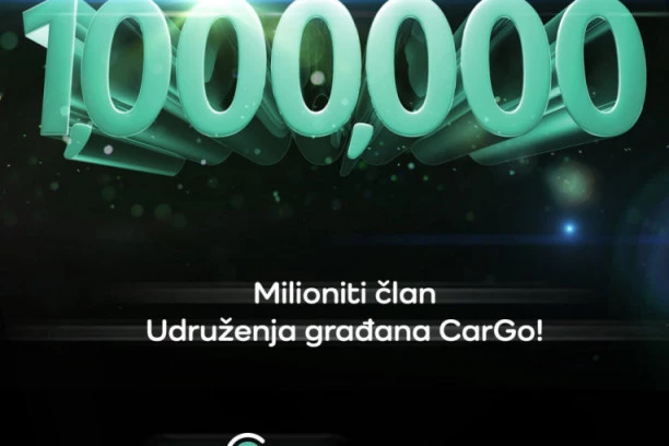 Veliki CarGo jubilej: 1.000.000 članova za godinu i po dana