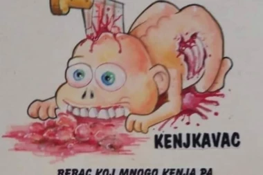 (ŠOK FOTO) BOLESNO DO KOSKE! Brutalna slika bebe zapalila društvene mreže: Sikira u glavi i prosuta utroba!