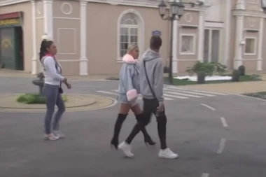 (VIDEO) NE SMEJU MATOROJ NA OČI DA IZAĐU! Sanja i Fran došli ZAJEDNO kod Anđela na rođendan, ZADRUGARI SE ŠLOGIRALI!