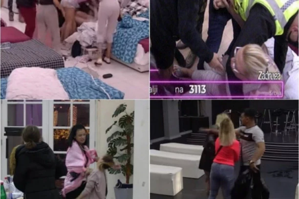 (UZNEMIRUJUĆI VIDEO) ŽESTOK HAOS U IMAGINARIJUMU! Zadrugarki umalo odletela glava od SILINE UDARCA, a desile se još dve STRAVIČNE TUČE!