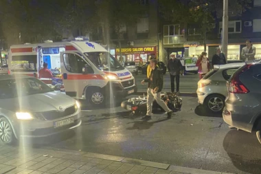 BIZARNA NESREĆA NA NOVOM BEOGRADU: Udario u stub, pa uradio nešto neshvatljivo