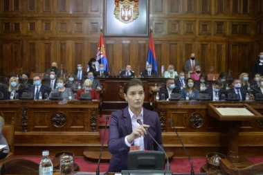 ŽESTOKA RASPRAVA U PARLAMENTU! Brnabić odbrusila Kamberiju: KiM je pokrajina u sastavu Srbije
