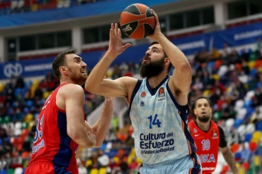 CSKA se igrao sa desetkovanim Asvelom, GRIGONIS RASTAVIO "SRPSKU" VALENSIJU