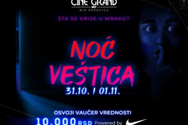 NOĆ VEŠTICA U CINE GRANDU: NAJNOVIJI HOROR NASLOVI - „STAN 32" I „ČISTILIŠTE"