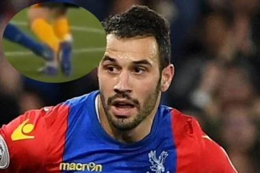 (UZNEMIRUJUĆI VIDEO) ŠTA URADI CRNI LUKA? Milivojević POGIBELJNO uklizao Portugalcu, pa dobio DIREKTAN crveni karton!