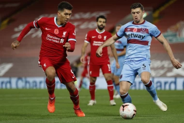 Nesigurni Liverpul čekao do SAME ZAVRŠNICE da presudi Vest Hemu, Šaćiri i Dijego Žota doneli trijumf sa klupe