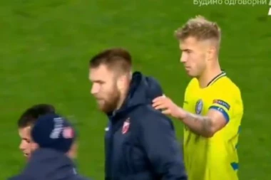 GEST KOJI JE PROMAKAO SVIMA: Pogledajte šta je fudbaler Genta URADIO KATAJIU POSLE MEČA LIGE EVROPE!