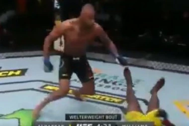 (VIDEO) NIJE NI ČUDO ŠTO GA ZOVU HAOS: UFC borac JEDNIM UDARCEM pretvorio protivnika u dasku!