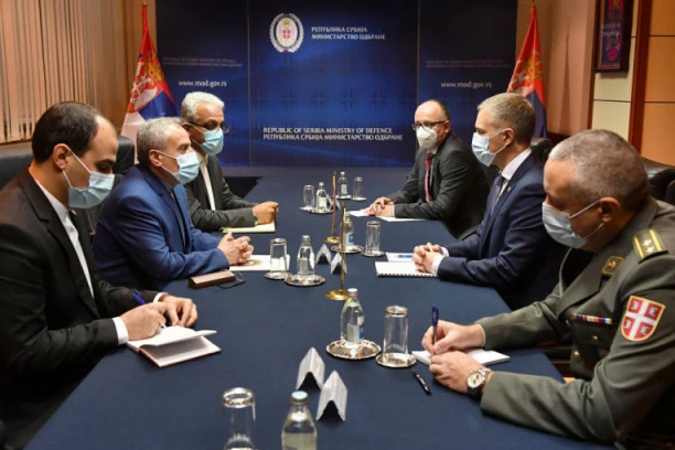 Stefanović se sastao sa ambasadorom Irana Rašidom Hasan Pur Beiem