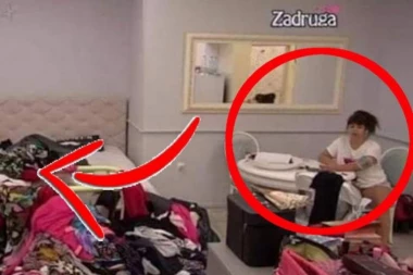 (FOTO) GREŠKOM SNIMLJENA! Ovo nije smelo da se vidii: OBEZBEĐENJE UNELO MILJANI APARAT, evo šta se dešava u apartmanu Kulićki!