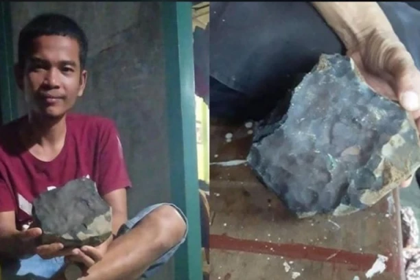 RODI ME MAJKO SREĆNOG...! Postao milioner zahvaljujući meteoritu koju mu je porušio kuću!