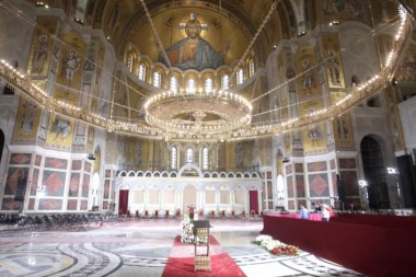 PONOS SRBIJE! Vučić: Hram Svetog Save je najlepši pravoslavni hram! Ko nije bio samo neka ode da vidi kako izgleda (VIDEO)