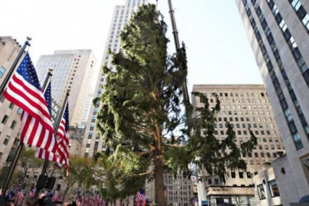 CEO SVET SE SMEJE ČUVENOJ JELKI U NJUJORKU: Amerikanci se sprdaju i tvrde da ima koronu, pogledajte i zašto!