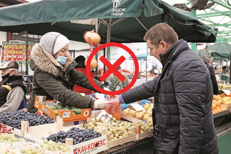 Prekršio mere na pijaci