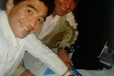 (FOTO) Maradonin POSLEDNJI DRES završio kod Srbina!